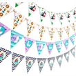 10ft Paper Traingle Birthday Party Bunting Flags