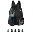 Swim Mesh Drawstring Backpack