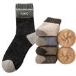 Thick Warm Fleece Wool Solid Winter Cotton Unisex Socks