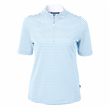 Cutter and Buck Ladies Virtue Eco Pique Stripe Recycled Polo
