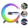 LED Light G-shape Music Clock with Wireless charge