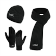 Winter Hats Scarf for Men with Touchscreen Gloves