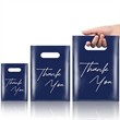 Die Cut Handle Plastic PE Bag Different Sizes
