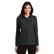 Ladies Silk Touch Long Sleeve Polo