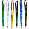 3/4" Silkscreen Lanyard with Breakaway Safety Release