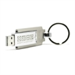 Chrome Steel With Keyring USB 3.0