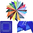 Custom Multifunctional Bandanna Square Cotton Scarf