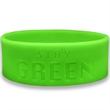 3/4 Inch Debossed Wristbands
