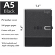 A5 Padfolio With Wireless Charging