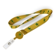 Polyester/Badge Reel Lanyard Combo