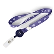 Polyester/Badge Reel/Metal Clip Lanyard Combo