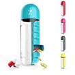 Sports Water Bottle With Pill Box
