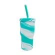 Silipint Silicone Kids' Cups with Lids and Straws