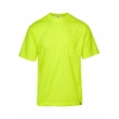 Hi-Viz Moisture Wicking Safety Green Short Sleeve T-Shirt