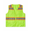 Deluxe Solid Twill 6 Pocket Safety Vest