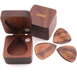 Wooden Guitar Pick Set