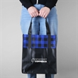 Lumberjack Plaid Laminated Tote