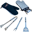Bbq Tool Set In Mitt
