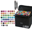60 Dual Tip Coloring Markers