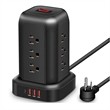 Power Strip Surge Protector 12 Ac Outlets 4 Usb Ports