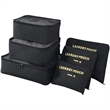 6 Piece Travel Clothing Packing Cube Storage Bag Set