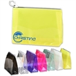 Transparent Zipper Three-Dimensional Cosmetic Bag