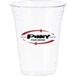 Custom Recycled 16 oz Soft Sided Clear Plastic Cup