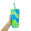 Silipint Silicone Kids' Cups with Lids and Straws