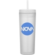 17 oz Dash Double Wall Acrylic Tumbler w/Straw