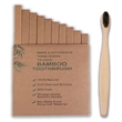 Pack of 10 Biodegradable Eco-friendly Bamboo Toothbrushes