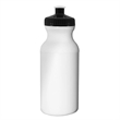 20 oz. HDPE Economy Bike Bottle with Color Push Pull Lid