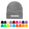Fluorescent Winter Knit Beanie Hat