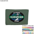 Survivor Themed Sublimated Microfiber Suede Cooling towel