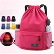 Drawstring Sports Waterproof Backpack All-Over Printing