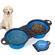 Collapsible Double Dog Bowl