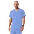 Men's UltraStretch Multi-Pocket Scrub Top