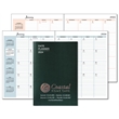 Economy Leatherette Desk Planner - Monthly
