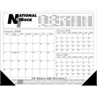 Desk pad calendar