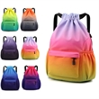 Drawstring Backpack Sports Gym Bag
