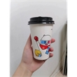 16 oz Disposable Coffee Cups with Lids