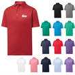 Foot Joy Solid Lisle Set On Placket Polo