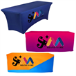 Custom Business Logo Table Cloth For Trade Exhibition