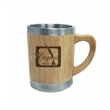 Wind DW-027, 10 ounce Bamboo Mug with Handle