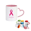 11oz Pink Ribbon Awareness Ceramic Mug