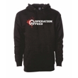Operation Feed Corrections Hooded Sweatshirt in Black