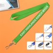 Imprinted Nylon Lanyards, Sizes 5/8"-1"