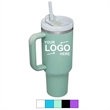 40oz Tumbler With Handle and Straw Lid