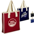 100% Cotton Canvas Colored Shopping Bag