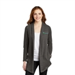 Port Authority Ladies Interlock Cardigan.