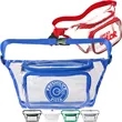 Clear PVC Stadium Approved Fanny Pack 12.6x6.7x6.3